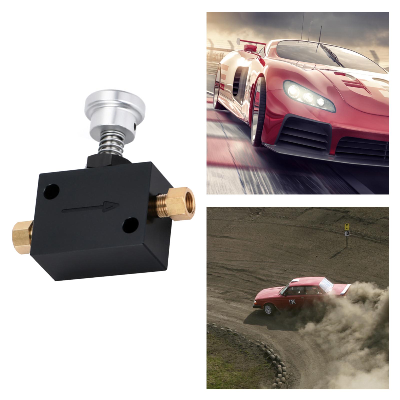 Brake Lock Hydraulic Parking Brake Lock Manual Brake Line Lock Alumunum Pressure Holder 1/8