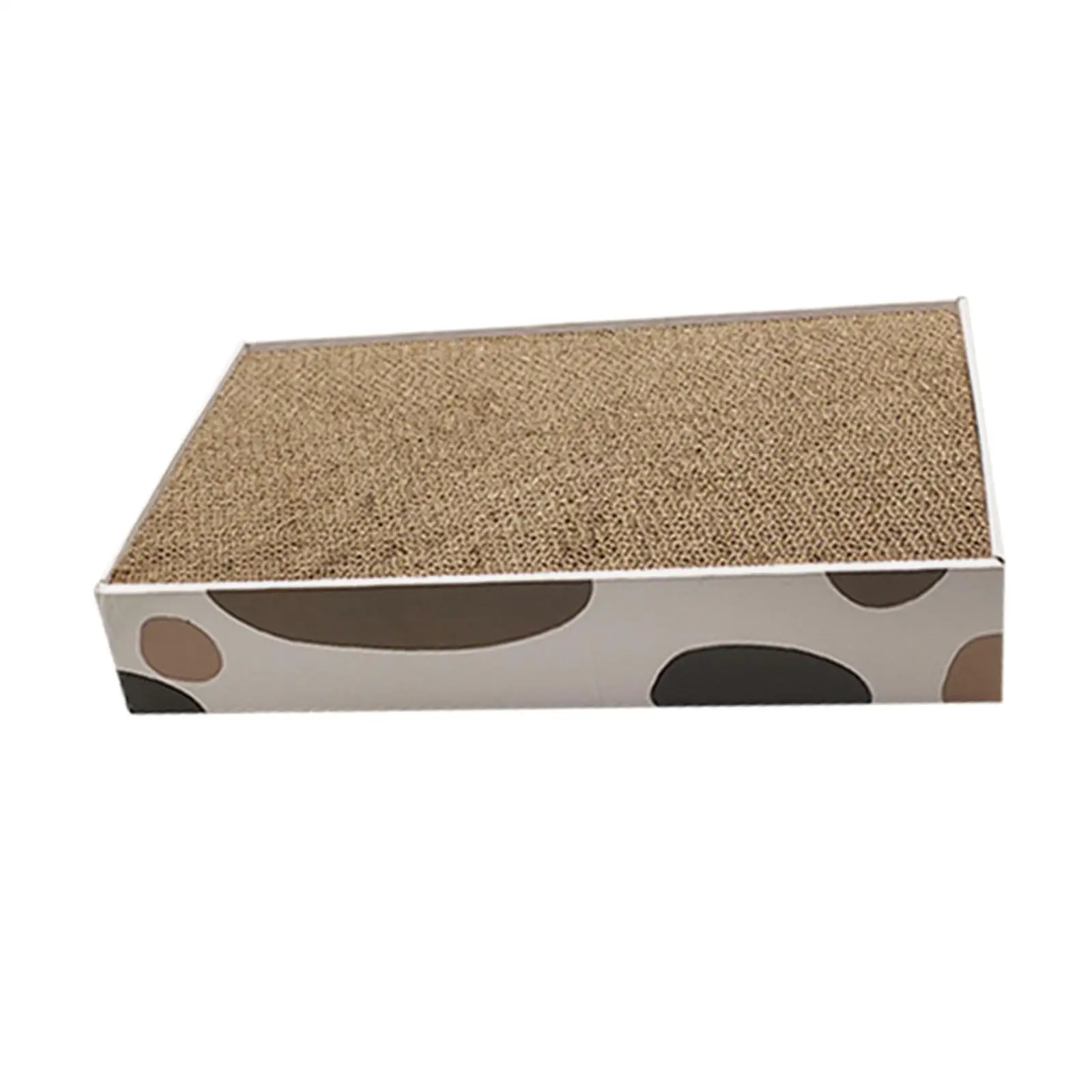 Pet Cat Scratcher Cardboard Scratching Pads with Box Corrugated Paper Interactive Toys Furniture Protection Mat Scratch Bed