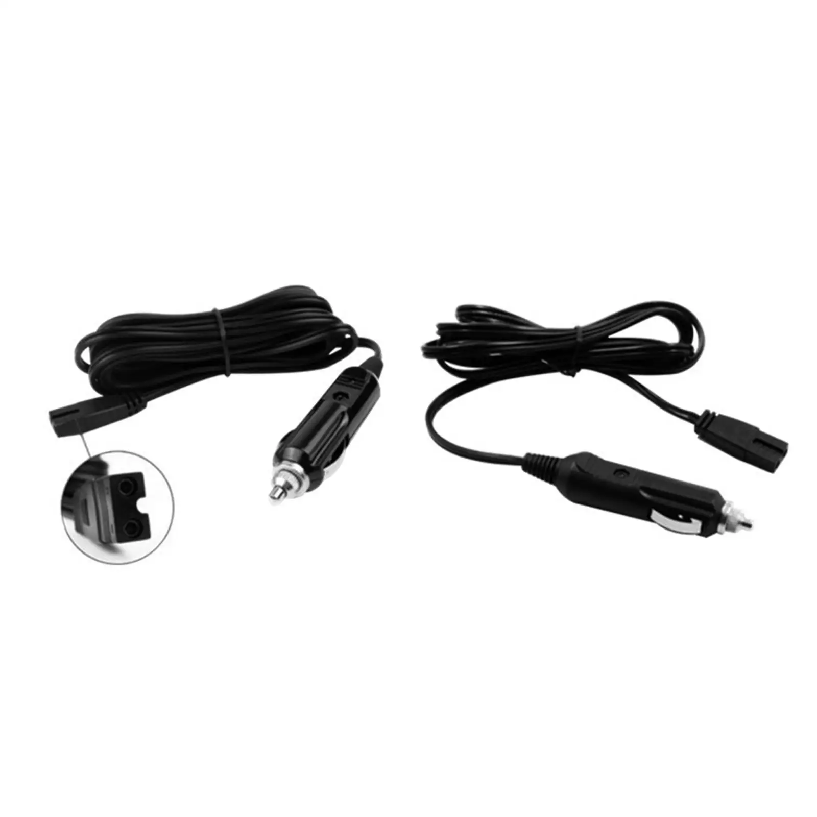 63inch Power Cable Cord DC 12V 24V for Car Refrigerator Cooler Simple Installation