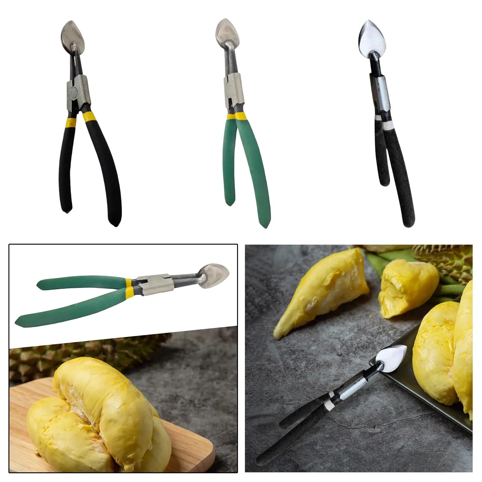 Practical Durian Opener Enlarge and Thicken Clip for Kitchen Cooking Camping