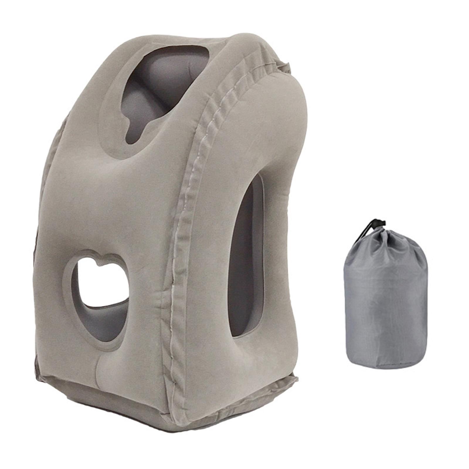 Folding Travel Pillow Neck Pillow Support Pillow for Plane, Train, Bedroom, Travel, Gifts