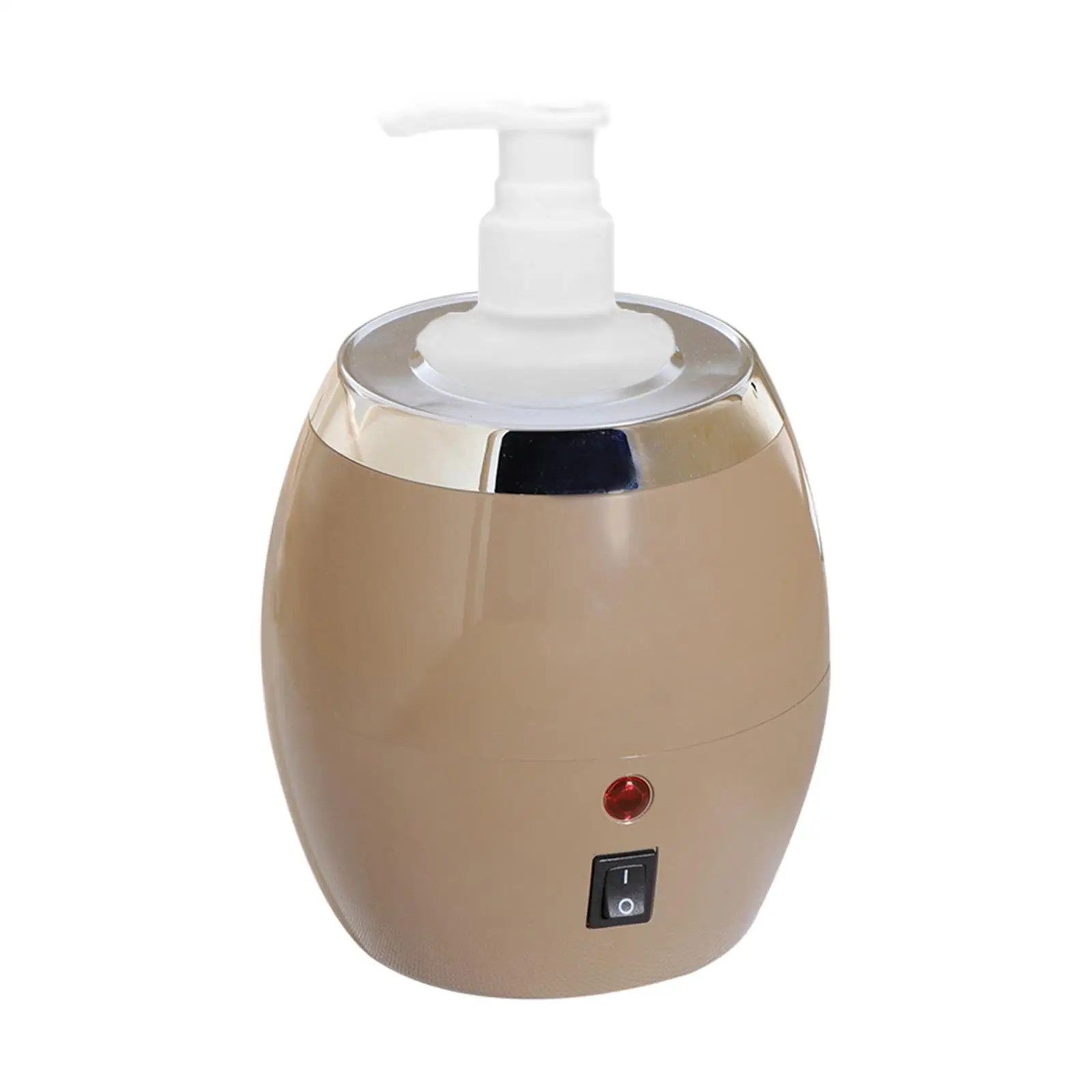 1 Bottle Oil/Lotion Bottle Warmer Aluminum Alloy Inner Tank Electric Essential Oil Heater for SPA Men Women