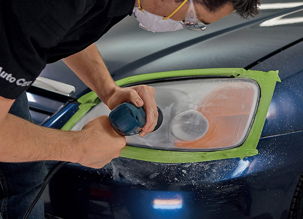 Car Polishing Sponge Pad Kit Wool Waxing Buffing Sponge Abrasive Disc Sandpaper For Sanding Headlight Refurbish Auto Detailing