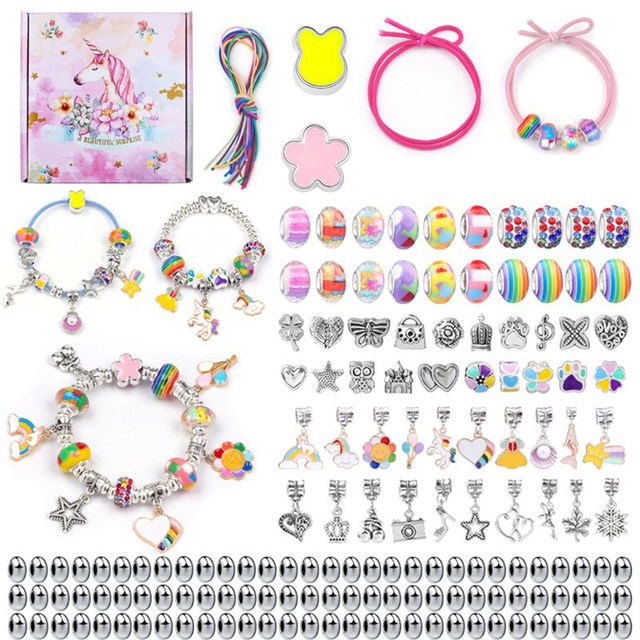  ALIYES Charm Bracelet Making Kit for Teens Girls,Super