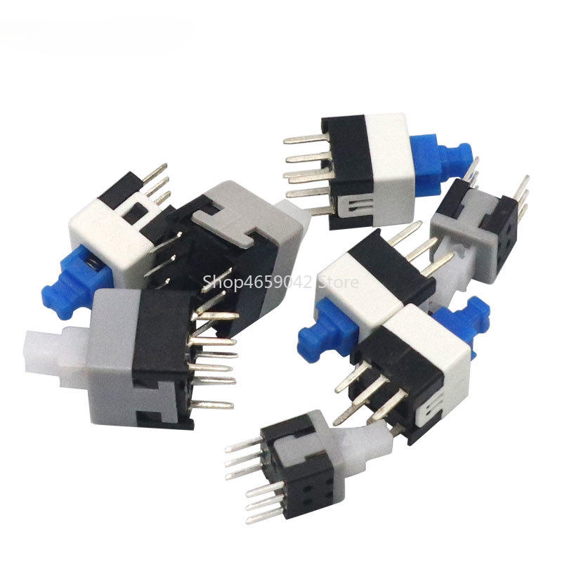 Description Picture 4 of item10Pcs Non-Self-Locking Switch / Self-Locking Switch 5.8*5.8 7*7 8*8 8.5X8.5MM Key Switch Cap Switch