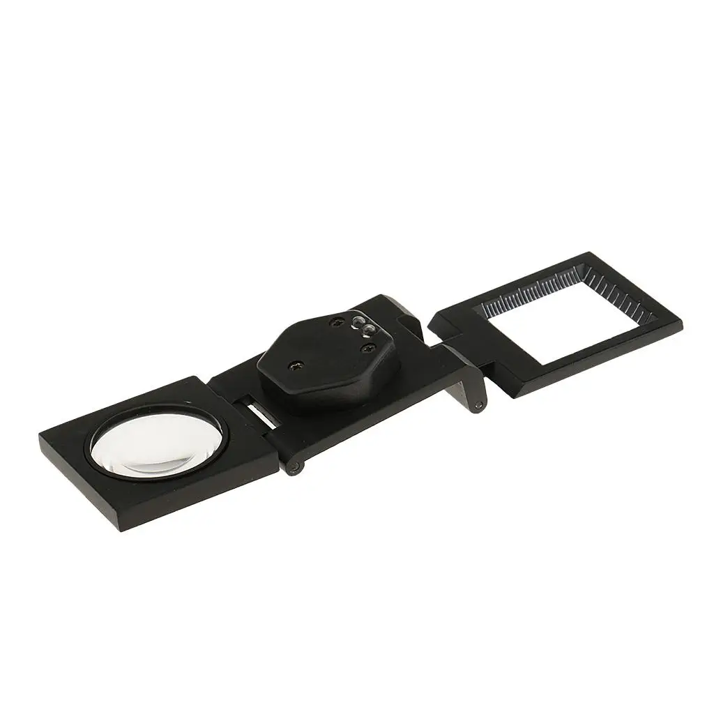 Folding Magnifier Loupe Reading Jewelry Compact Magnifying Glass
