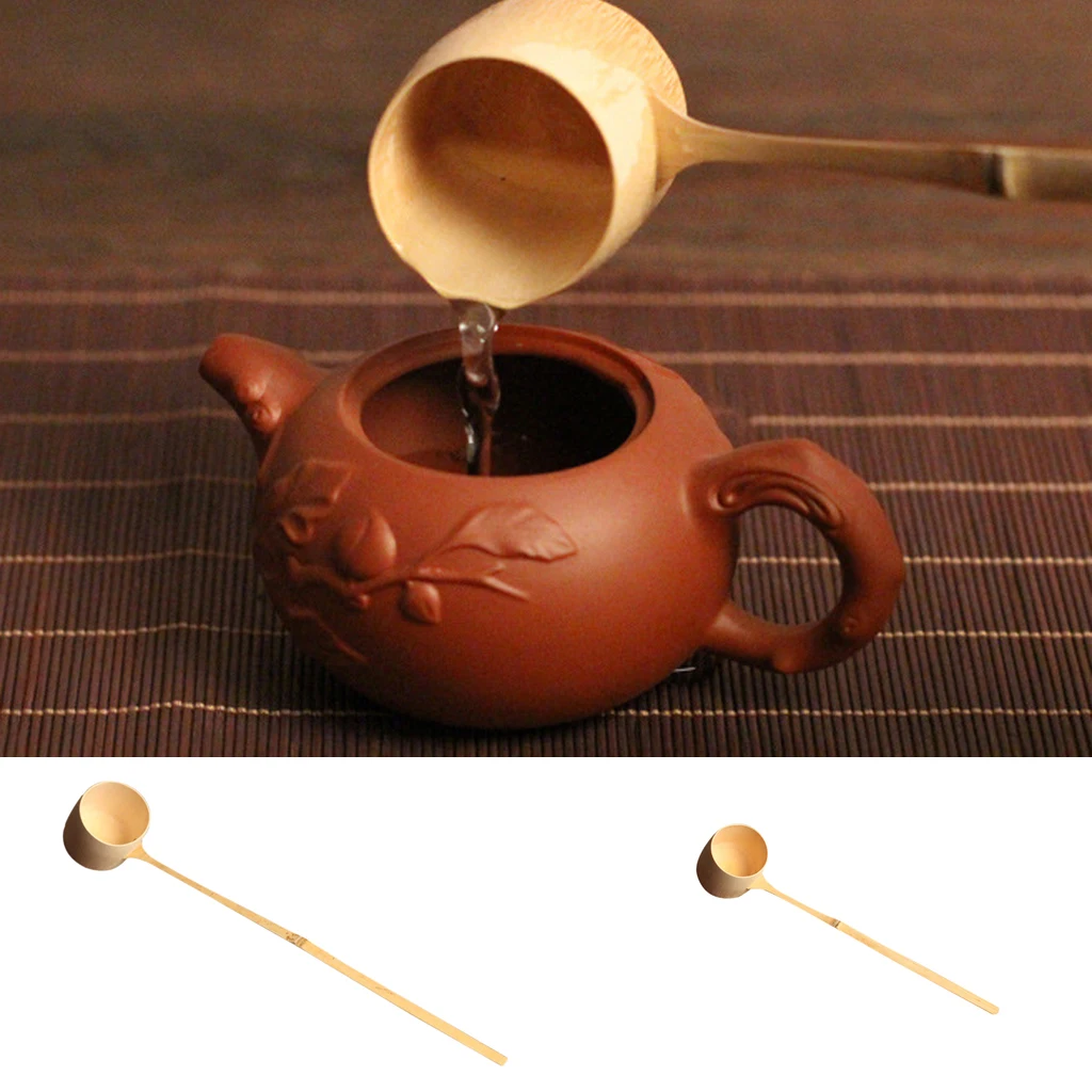 Bailer Water Ladle Bamboo Dipper Long Handle Japanese Tea Ceremony
