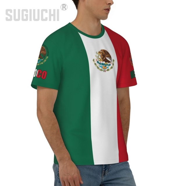 Mexican Soccer Team Mexico Flag Jersey Football Fans T shirts -  Freedomdesign