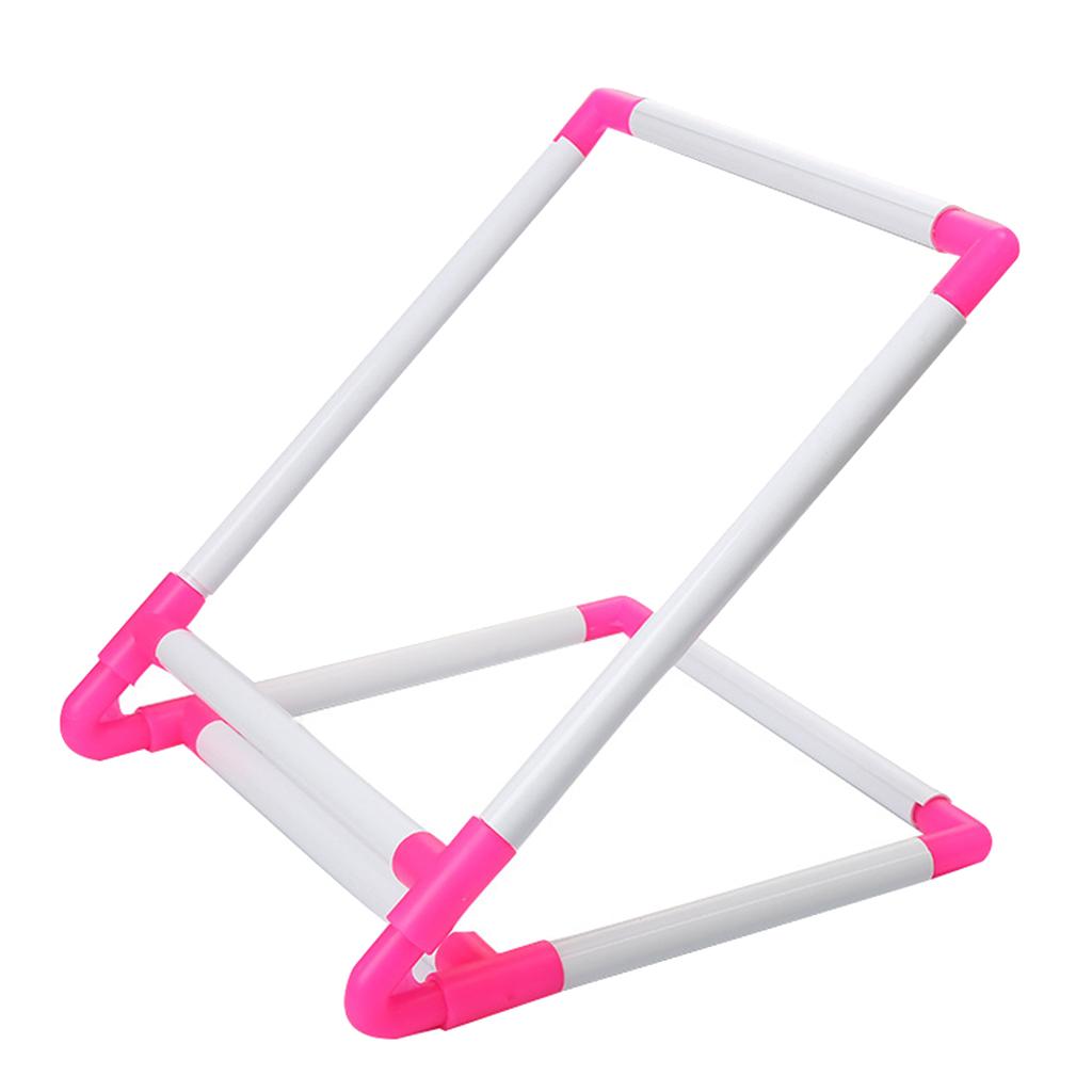 Description Picture 5 of itemRectangle Plastic Clip Embroidery Frame Hoop Stand Holder Easy Operation Cross Stitch Supplies - 30x25x20cm