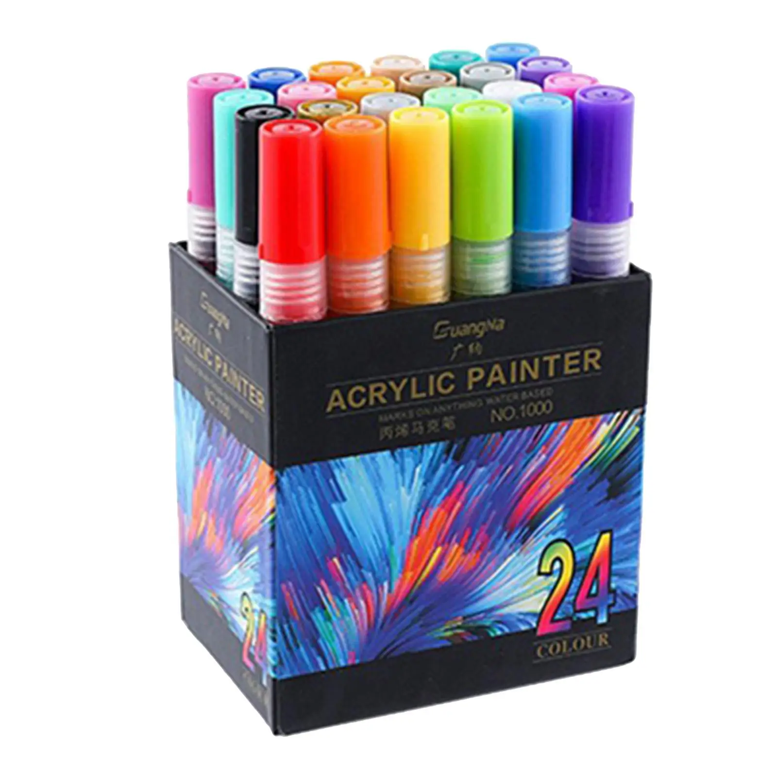 Paint Pens for Rock Painting,Wood, Canvas,  Ornament Crafts Kids Adults Greeting Cards Making Supplies Acrylic Paint Pens  s
