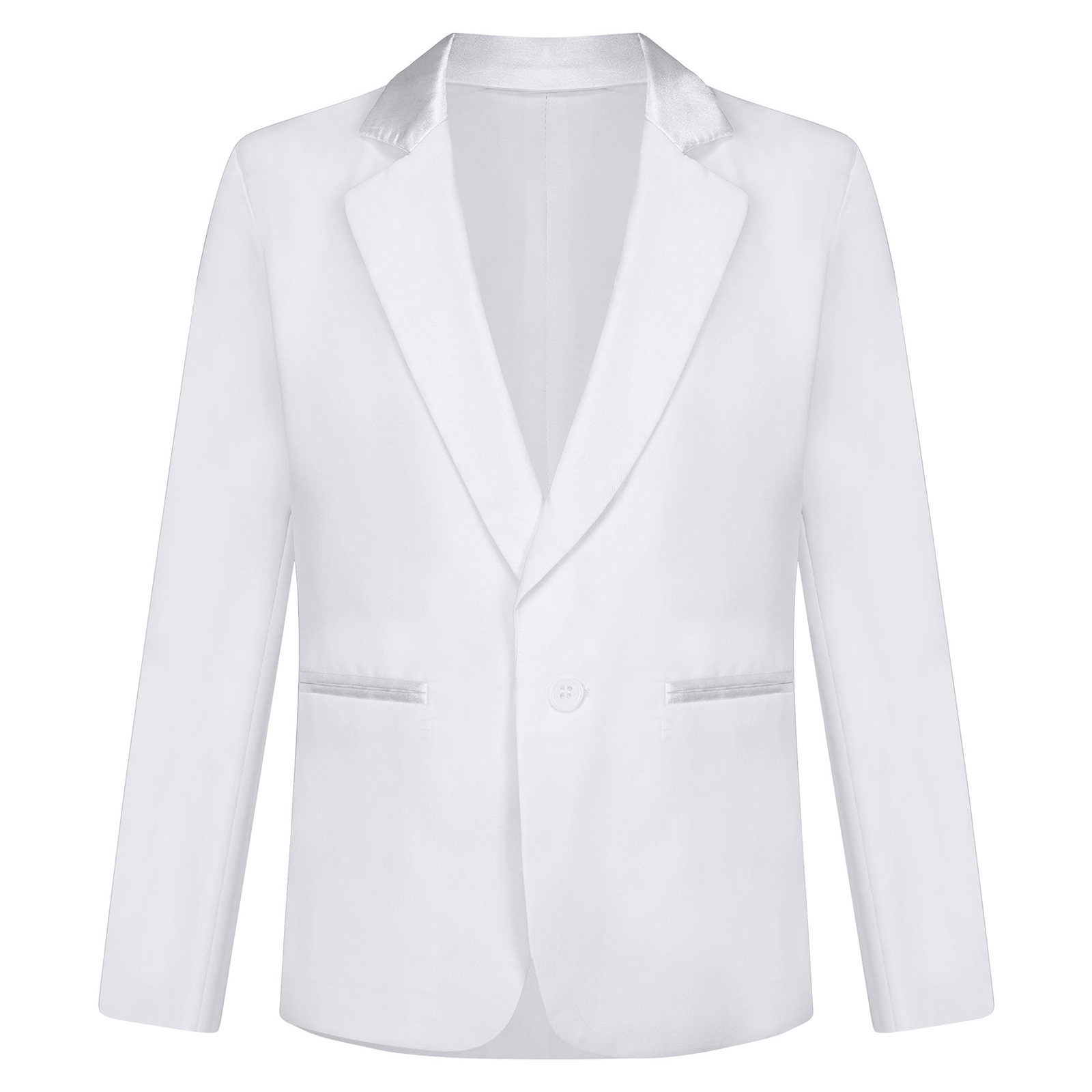 Teen Boys Gentleman Anzug Langarm Revers formelle Blazer Hochzeit Geburtstags feier Abschluss ball Abend Bühne Performance Jacke Oberbekleidung – Detail 8