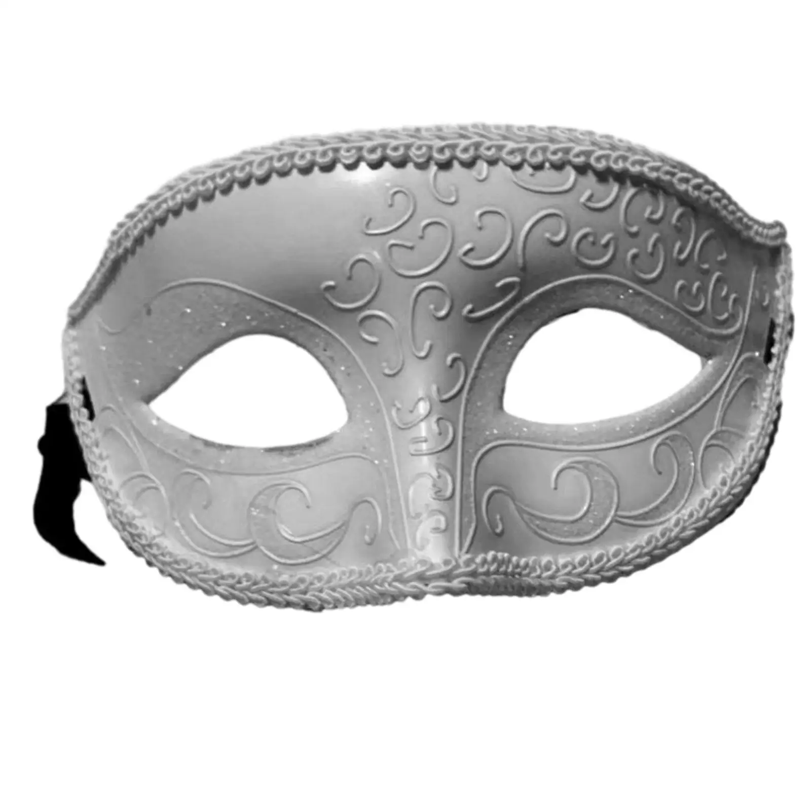 Masquerade Mask Prince Masks with Elastic Strap Eye Mask Cosplay Half Face Mask for Halloween Dancing Festival Dress up Evening