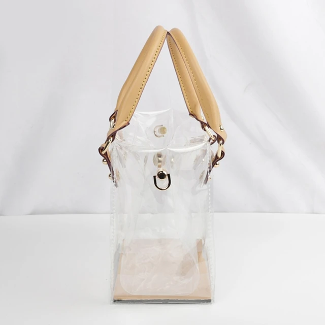 Clear PVC DIY Tote Bag Handbag Making Kit Handmade Gift Bags Craft