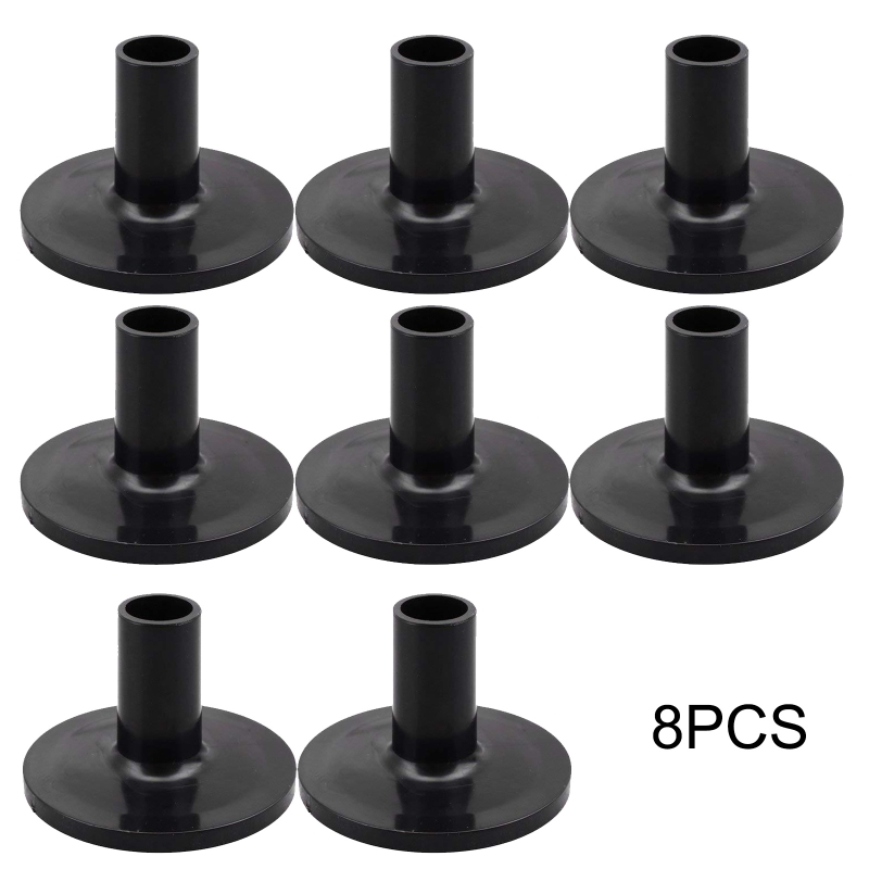 Description Picture 4 of item8pcs Cymbal Sleeves Set With Flange Base For Drum Stand Instruments Practical