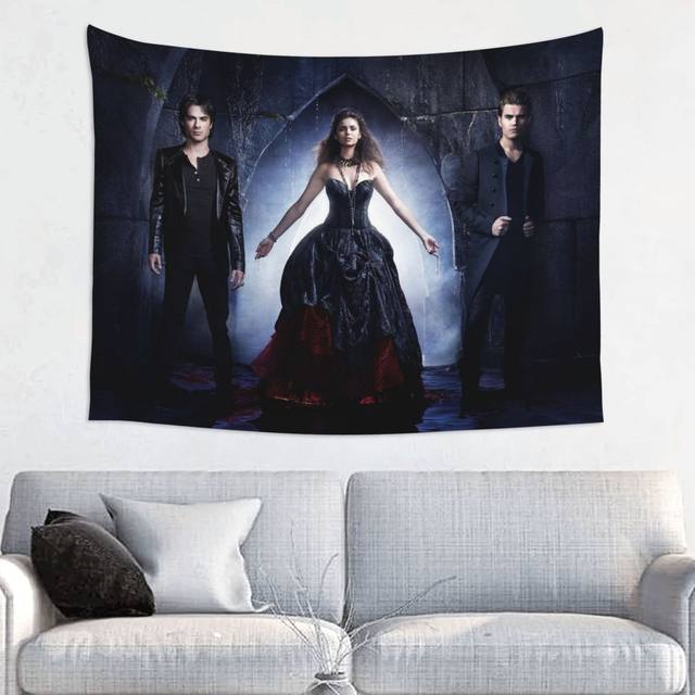 dorm decor damon salvatore tapestry