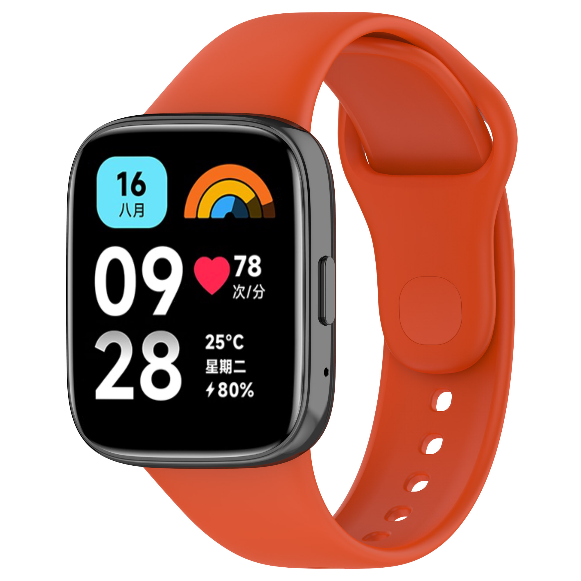 Weiches offizielles Silikonarmband für Xiaomi Redmi Watch 3, aktives Sportarmband, Armband für Redmi Watch 3 Lite/Active-Armband – Detail 6