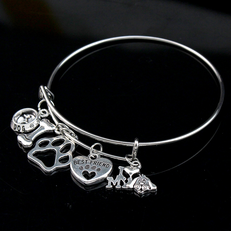 Mini I Love My Dog Bracelet