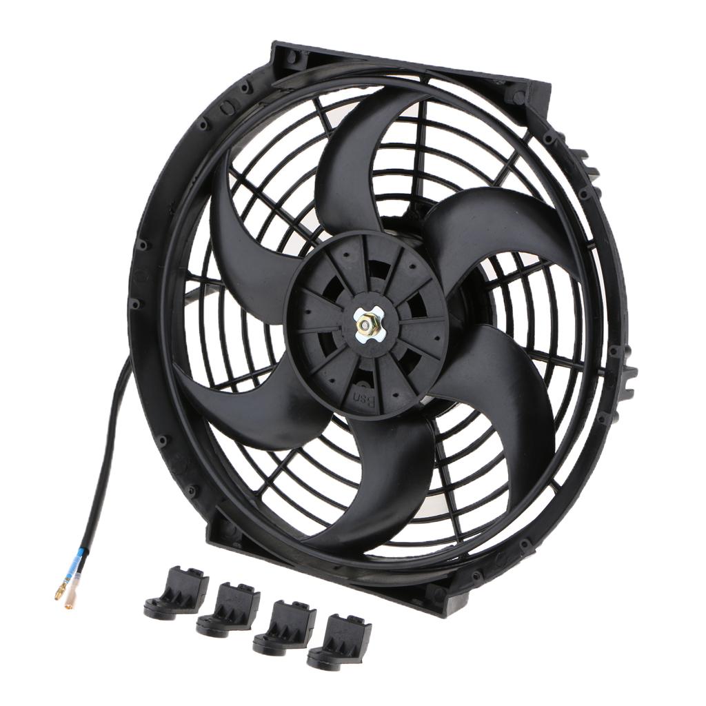 Car Truck Trailer 10 inch 12V 80W Electric Radiator Cooling Fans