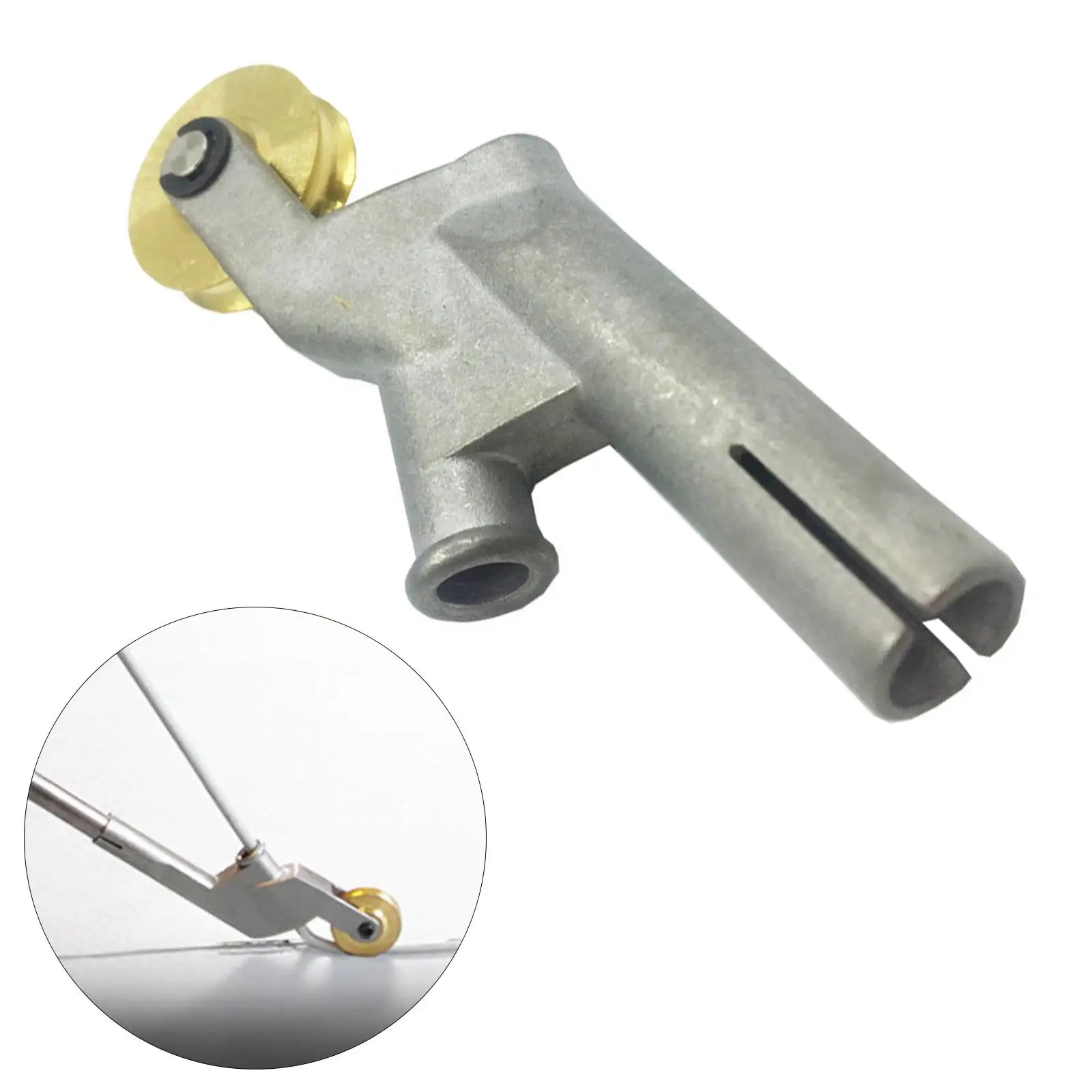 Speed Welding Nozzle with Wheel for High Strength Attachment for PVC Plastic 3mm/4mm/5mm Welding Rods Replacement Hot Air Gun