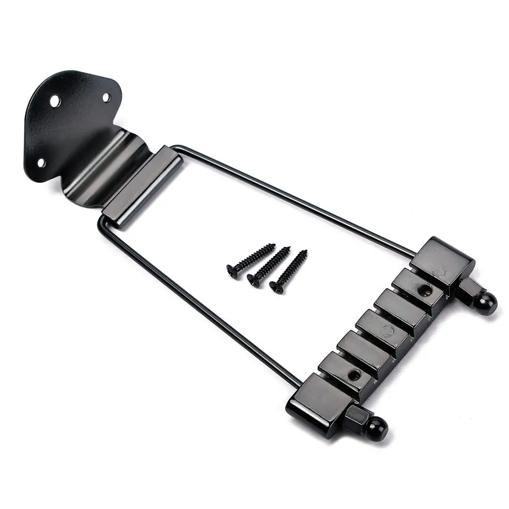 Black Standard  Tailpiece Hollowbody/Archtop/ Guitar TP-ETL-B