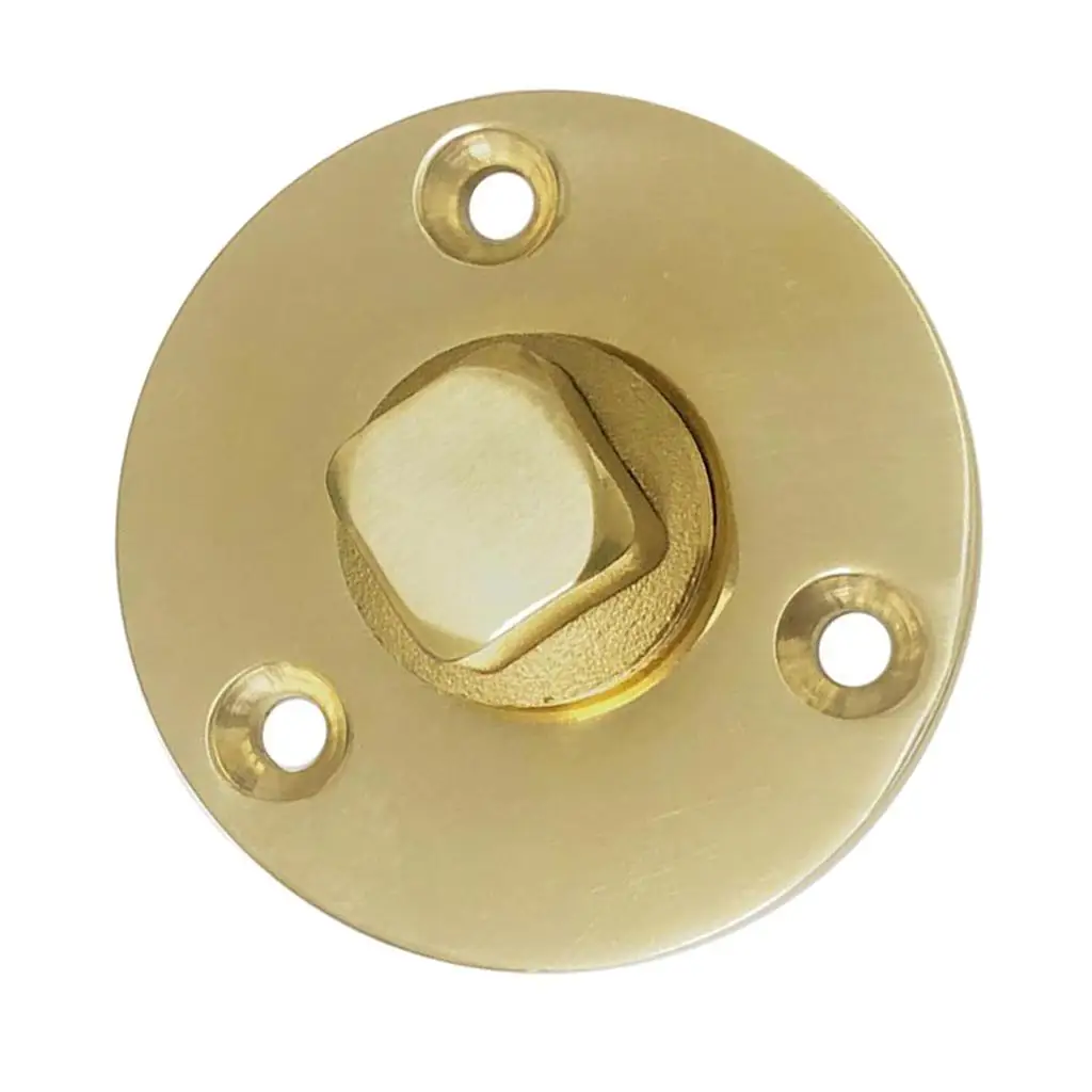 Garboard Drain Plug for Marine Boats, Cast Bronze, Suitable  