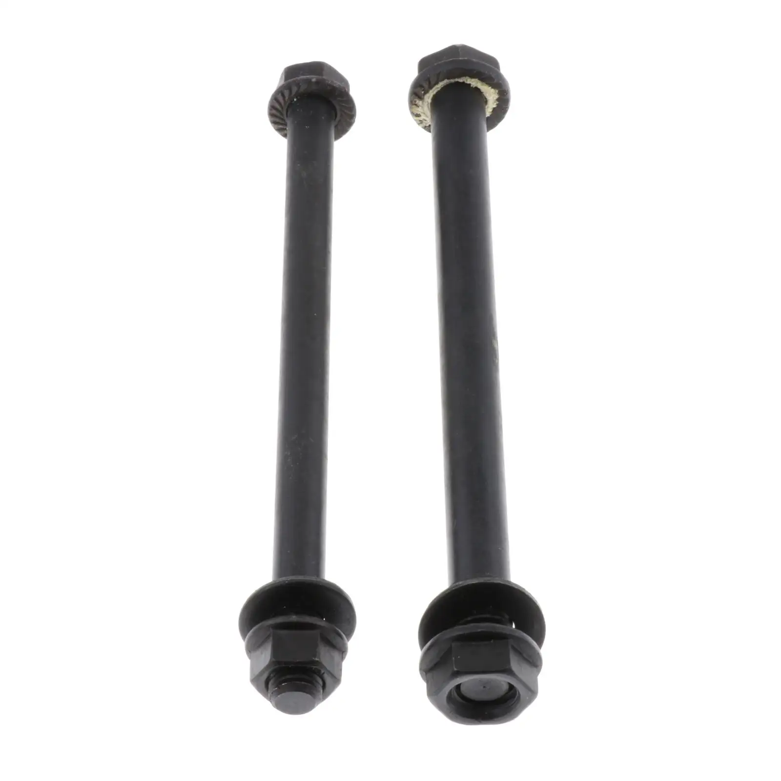 2x Rear Bearing Carrier Bolts and Nuts Set, Suitable for  Banshee 1989-2006 Parts Black, Easy to Install