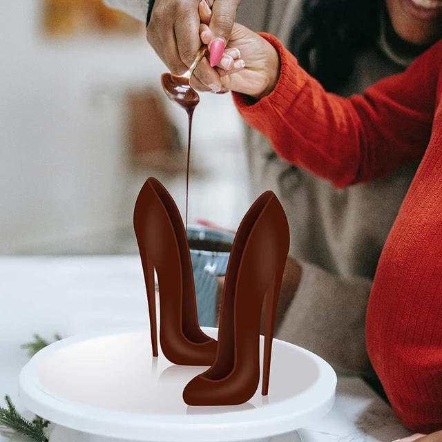Creative 3D Lady Handbag Chocolate Mold Candy Jelly DIY Kitchen Baking Tool