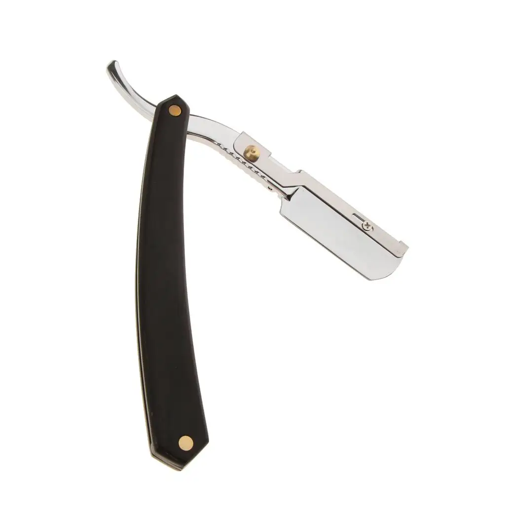 Portable Durable Folding Straight Cut Throat Shavings for Hair Removal for Men Salon Barber