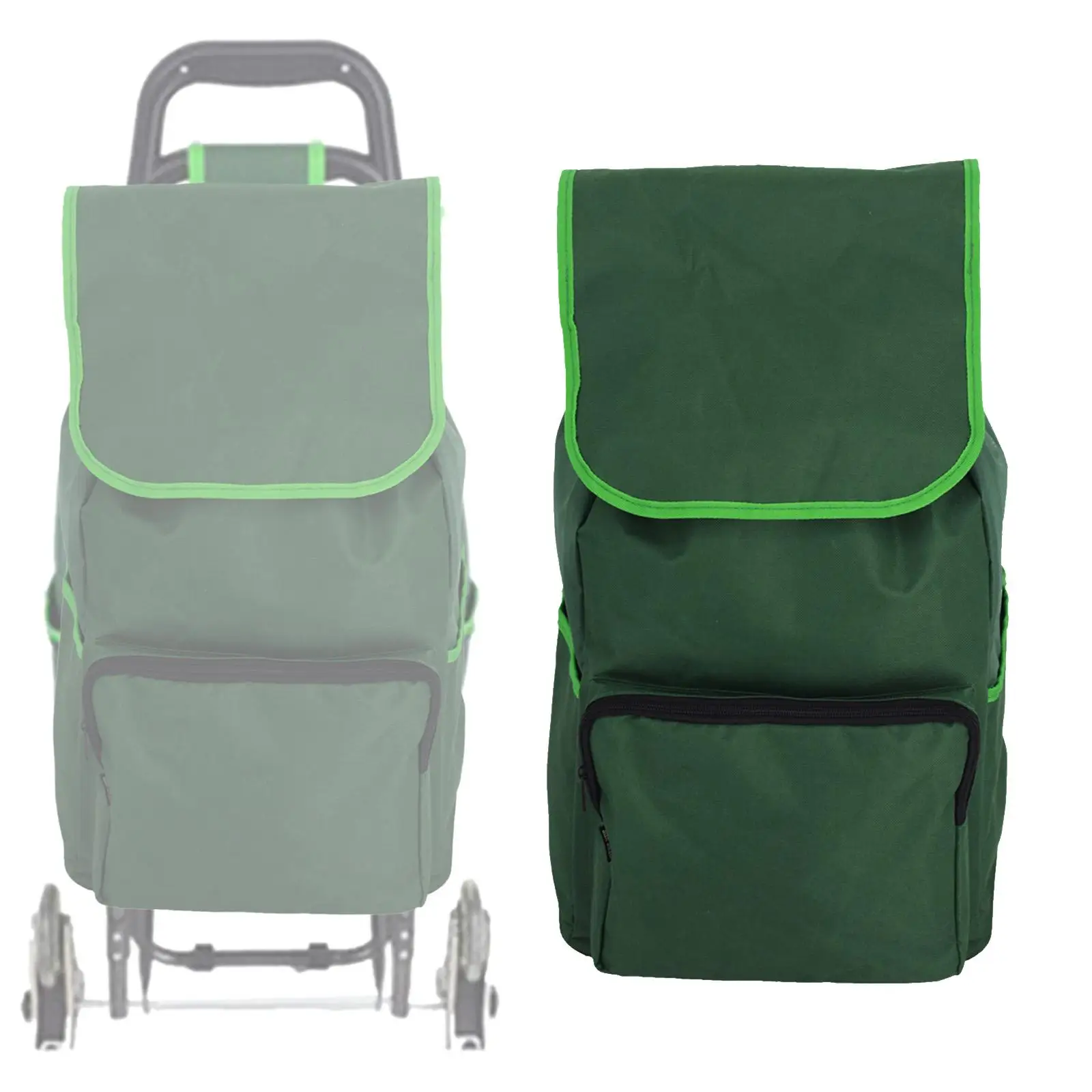 Portable Shopping Cart Bag Reusable Shopping Spare Bag for Utility Cart