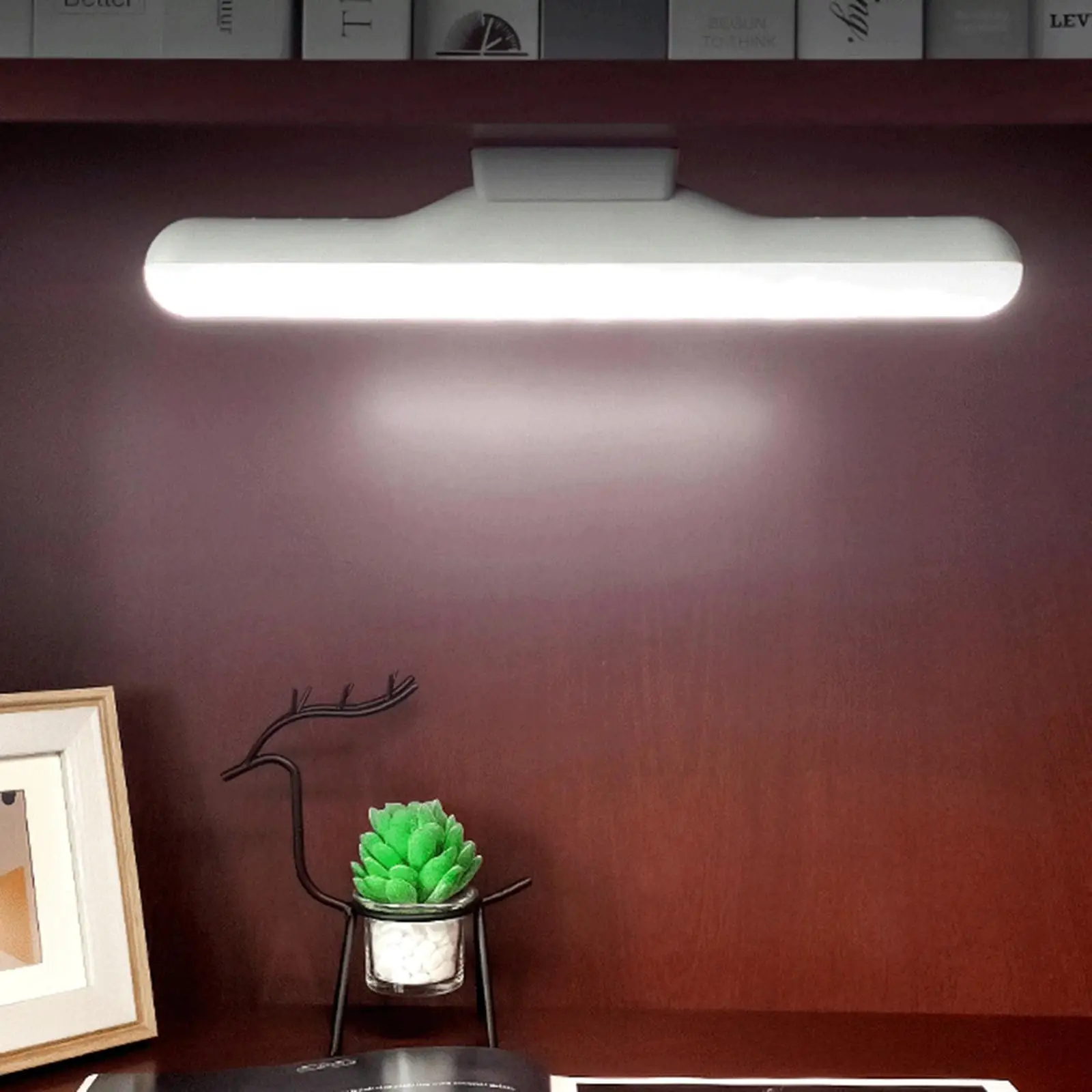 LED Hanging Magnetic Strip Light Bed Headboard USB Reading Lights Lighting Kitchen Bedroom Night Lamp