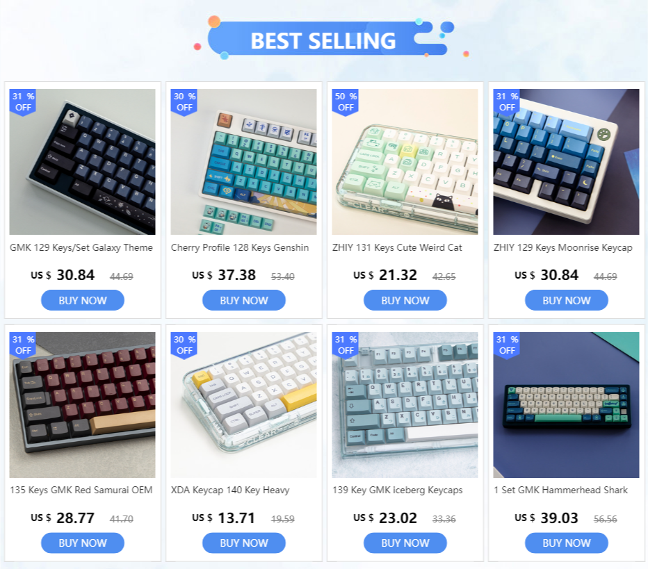 tintura subbed cherry perfil keycap para mx