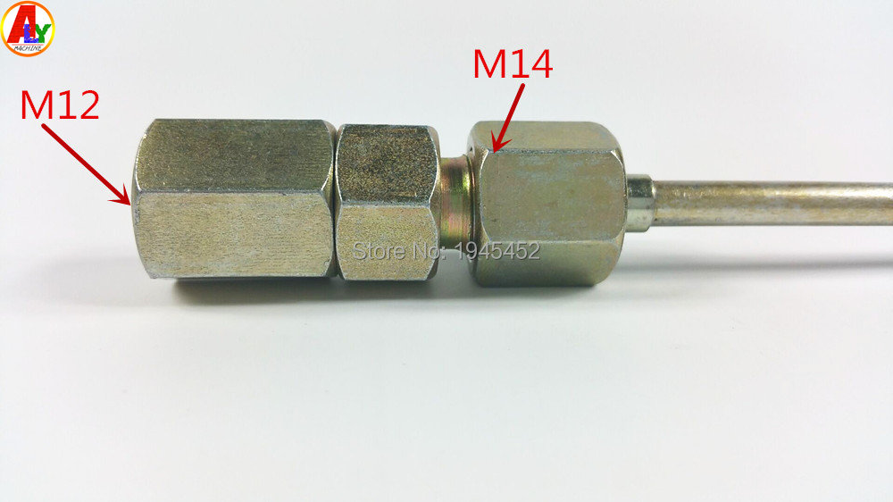 ALYTEST Hochdruck-Schlauchkonvertierungsschnittstellen, Testrohradapter, M14 auf M12, M14, M16, M18 – Detail 2