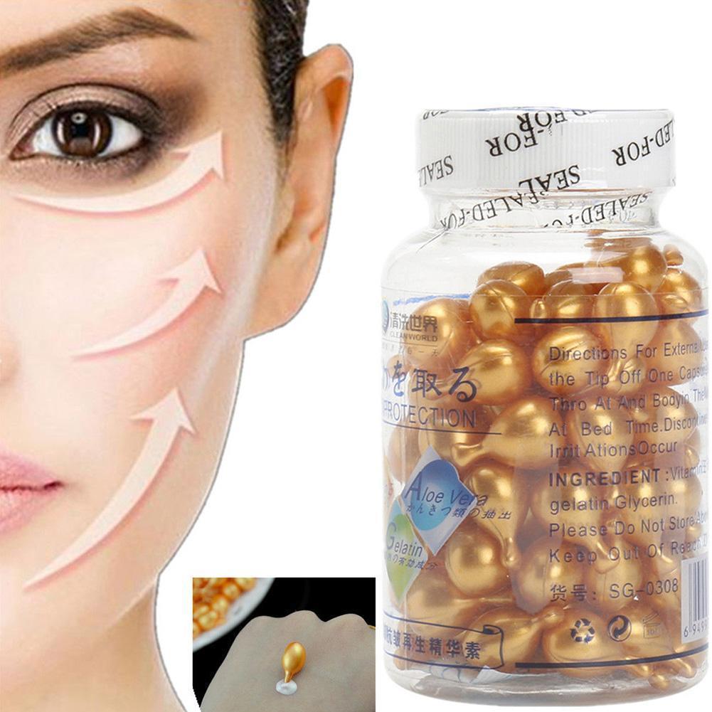 Best of 90pcs Vitamin E Capsules Whitening Skin Face Serum Anti-Wrinkle Anti-Aging Serum For Face Eye Treatment Moisturizing Skin Reviews & Tips