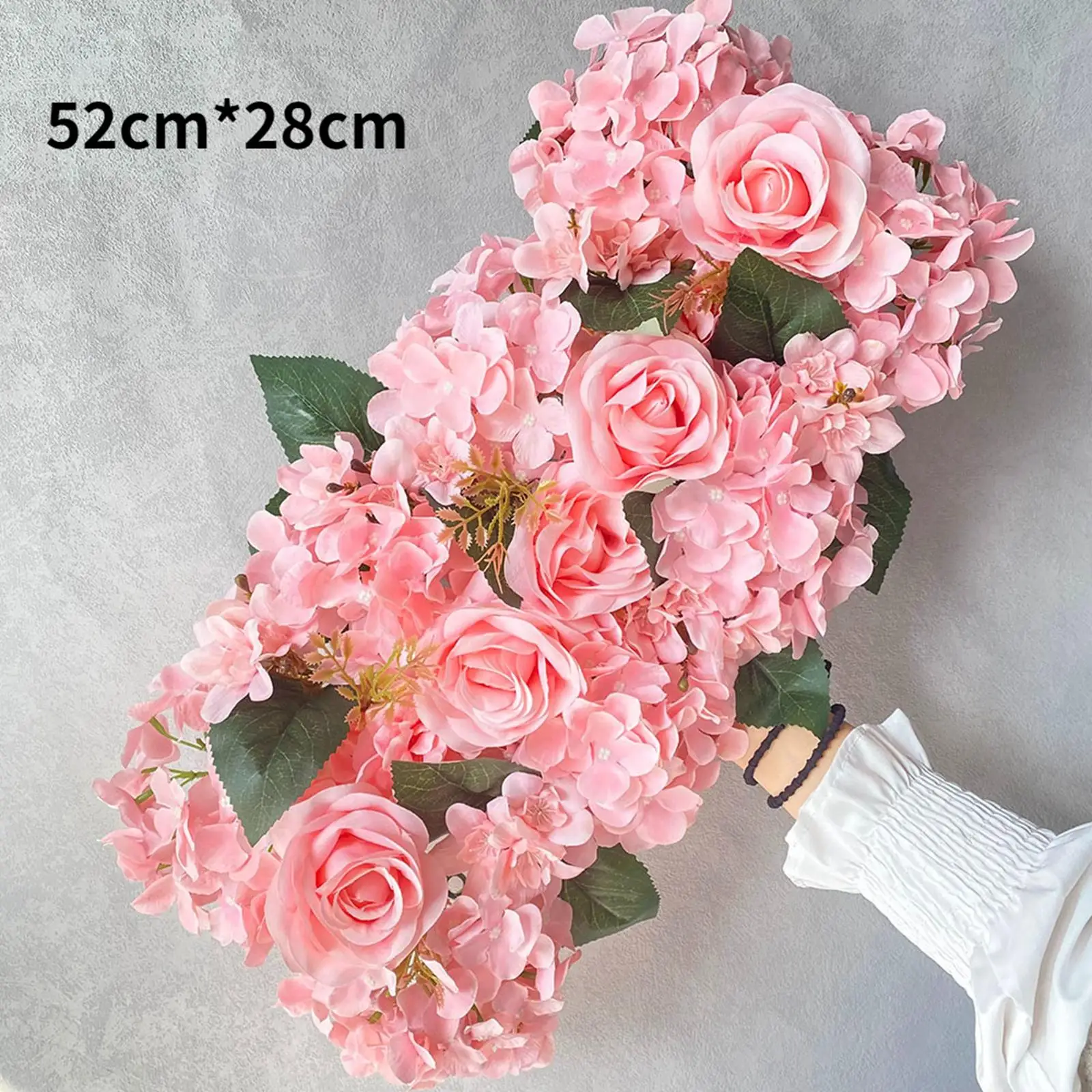Realistic Flowers Panels Wedding Arch Flowers for Front Door Event Backdrop