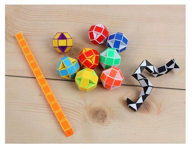 Serpiente Rubik 15 Serpientes Mágicas Rubik Juguete Educativo