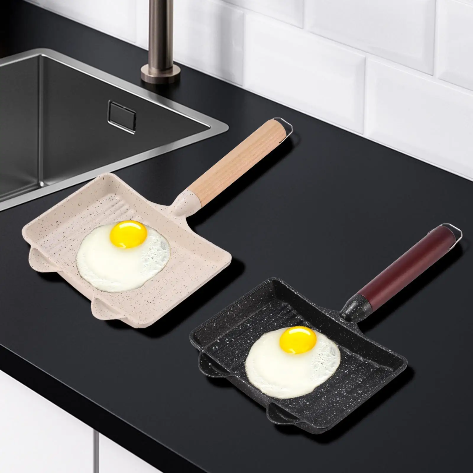 Omelet Pan Multipurpose Portable Kitchen Utensils for Picnic Party Household