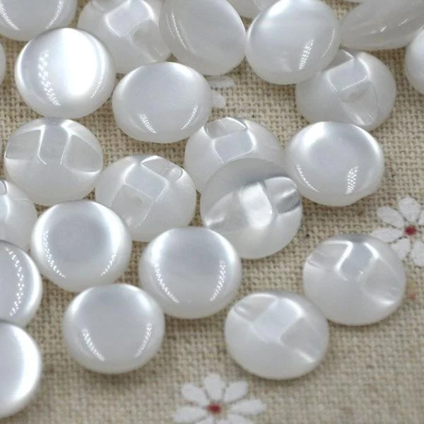 Description Picture 4 of item50pcs 12.5mm  Resin Shirt Buttons Pearl Buttons Sewing Accessories DIY Crafts