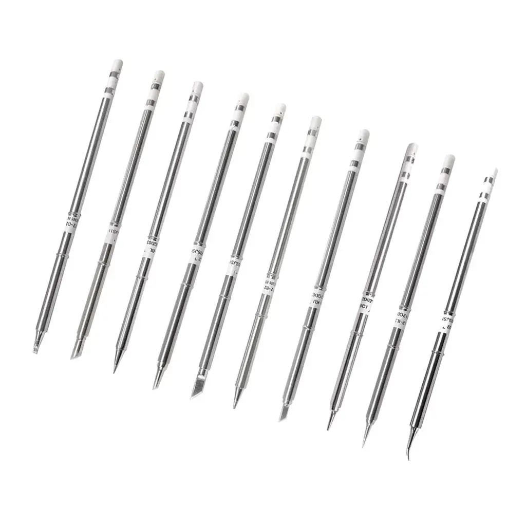 10 Piece  T12 Integrated heating head Pocket-size Smart Mini Portable Soldering Iron Extremely strong infiltration