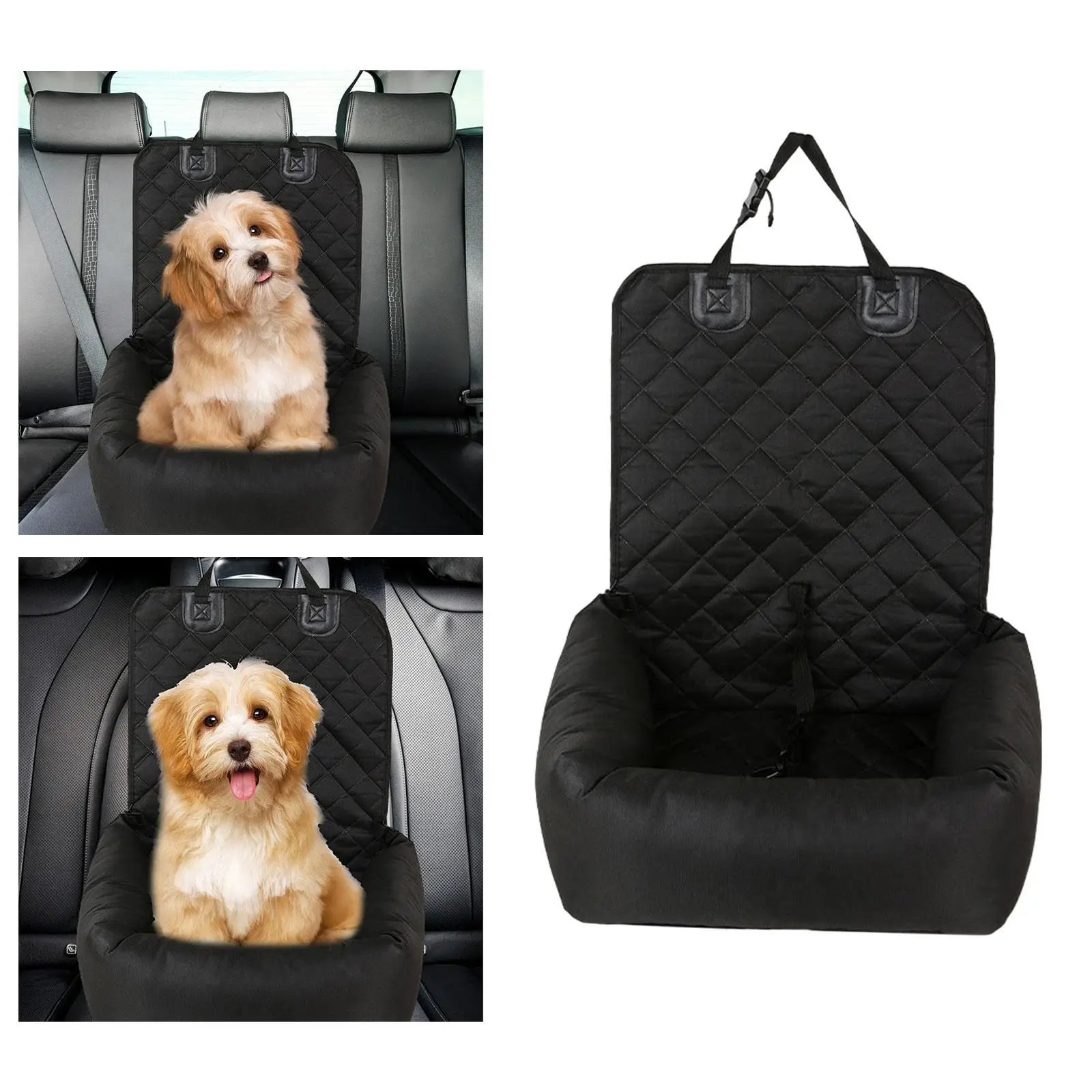 Dog Car Seat Bed Lightweight Breathable Car Console Dog Seat Pet Supplies