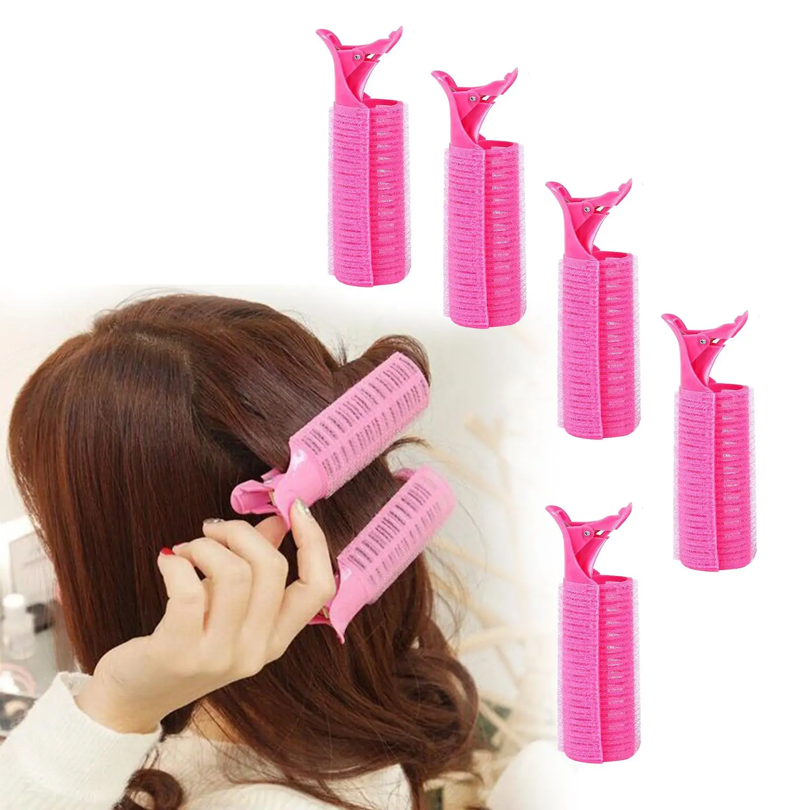 Volumizing Hair Clip Curler Clamps Hair Rollers for Short Hair Salon Accessories