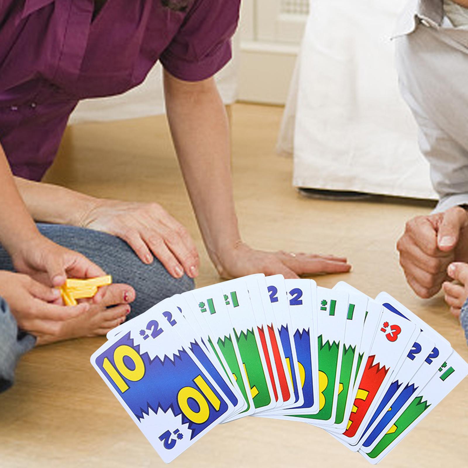 Math Cards Game for Kids, Math Learning -10 Numbers Math Skills Teaching