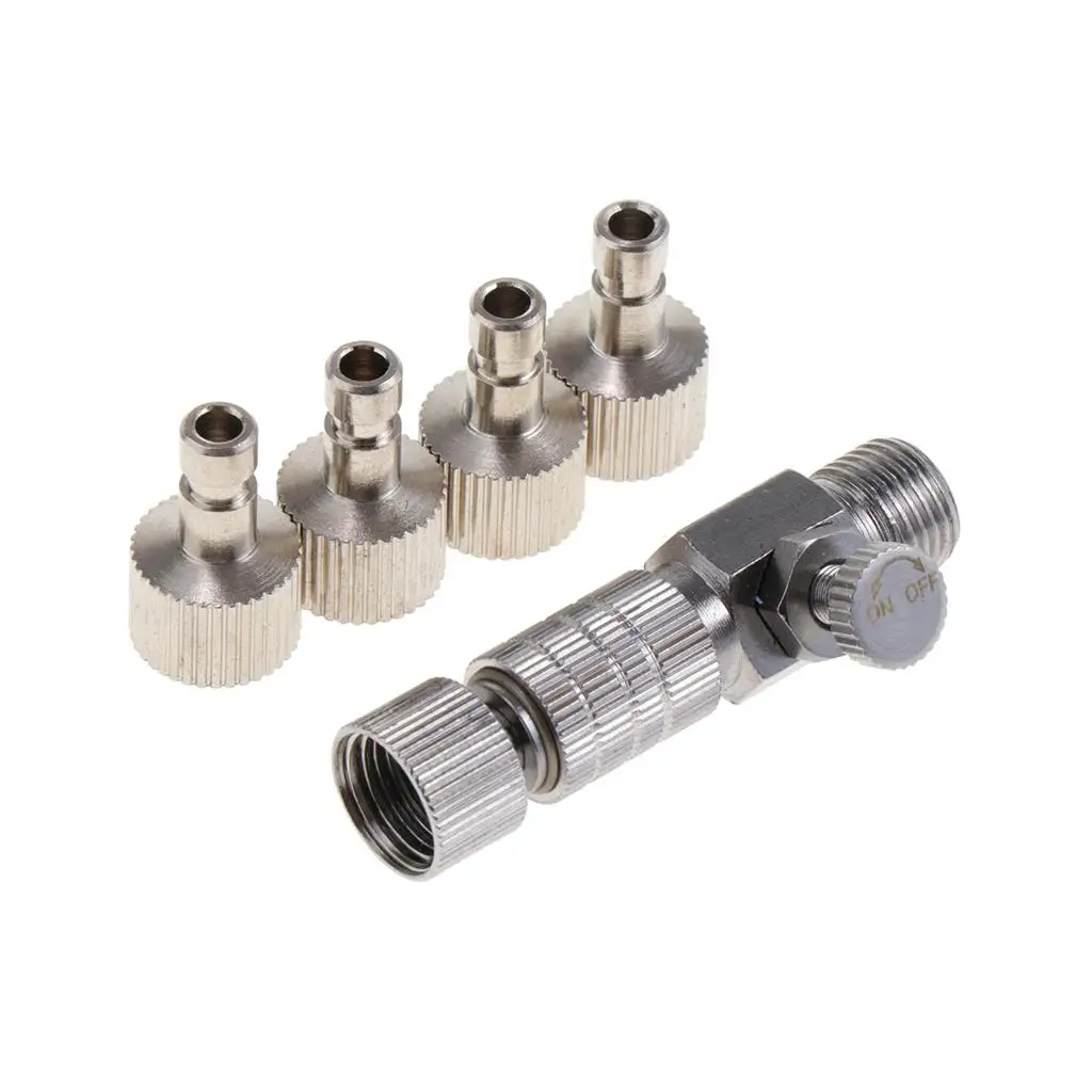 Suction  Brush Spray  Connector 1/8 ``Plug Metal Tools