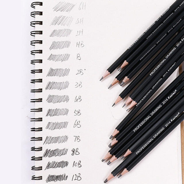 Potty Training For Boys 24 Piece Sketching Pencil Set - Drawing Kit ...