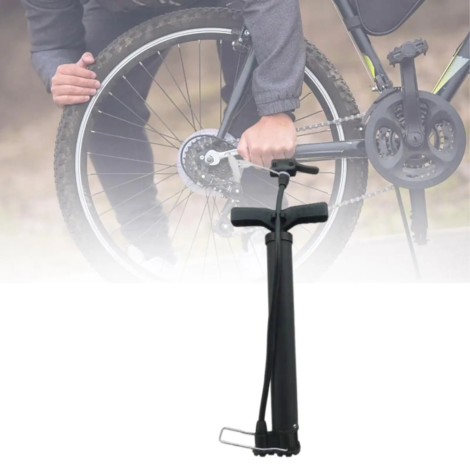 Bike Tire Pump Portable Multi Purpose Hand Pumps Air Inflator for Inflatable Toys Mountain Road Bikes Tires Balls