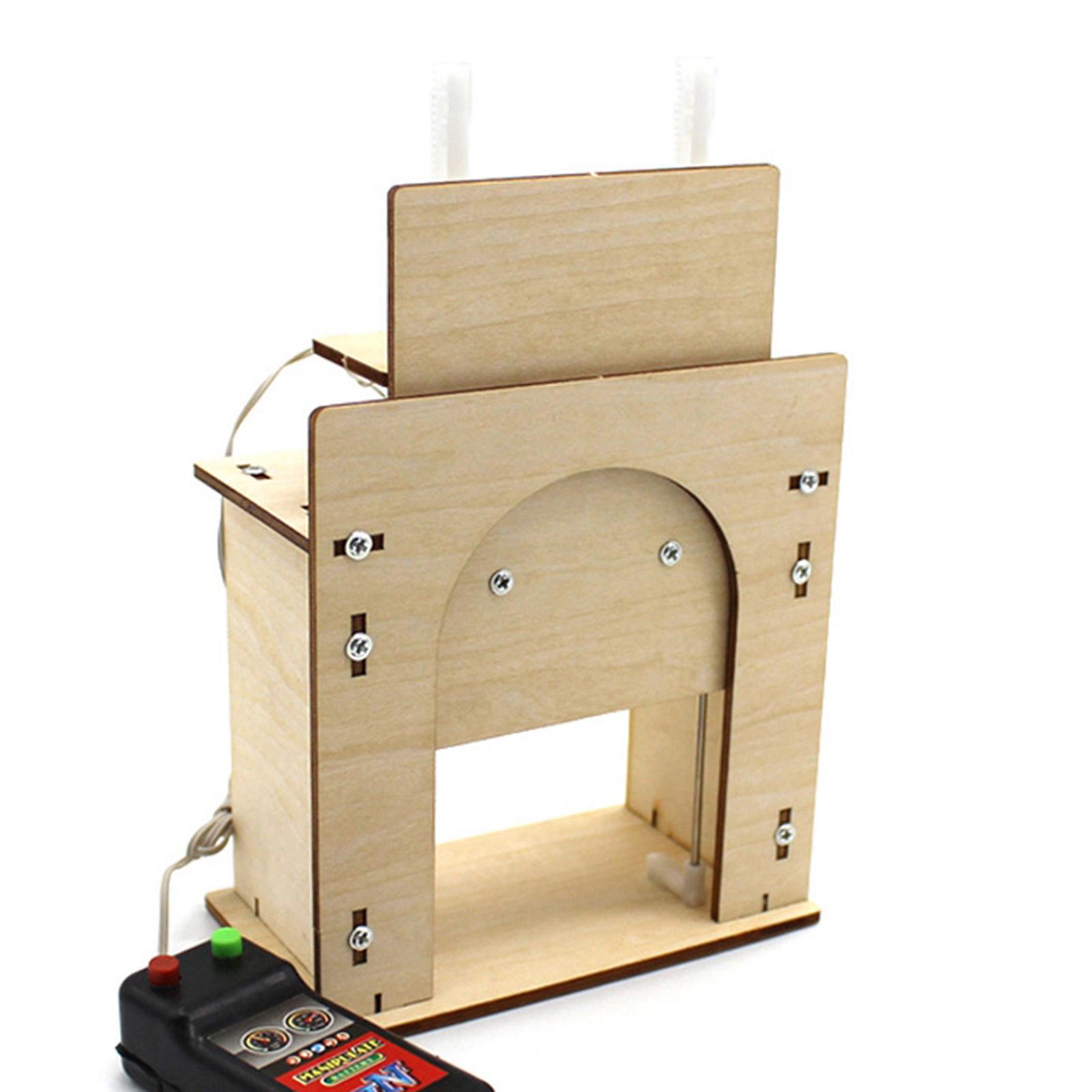 Деревянная подъемная дверь, технические наборы, игрушка для раннего  развития, наборы электрических дверей, Игрушечная модель для дома, гаража,  подъемная дверь для детей | AliExpress
