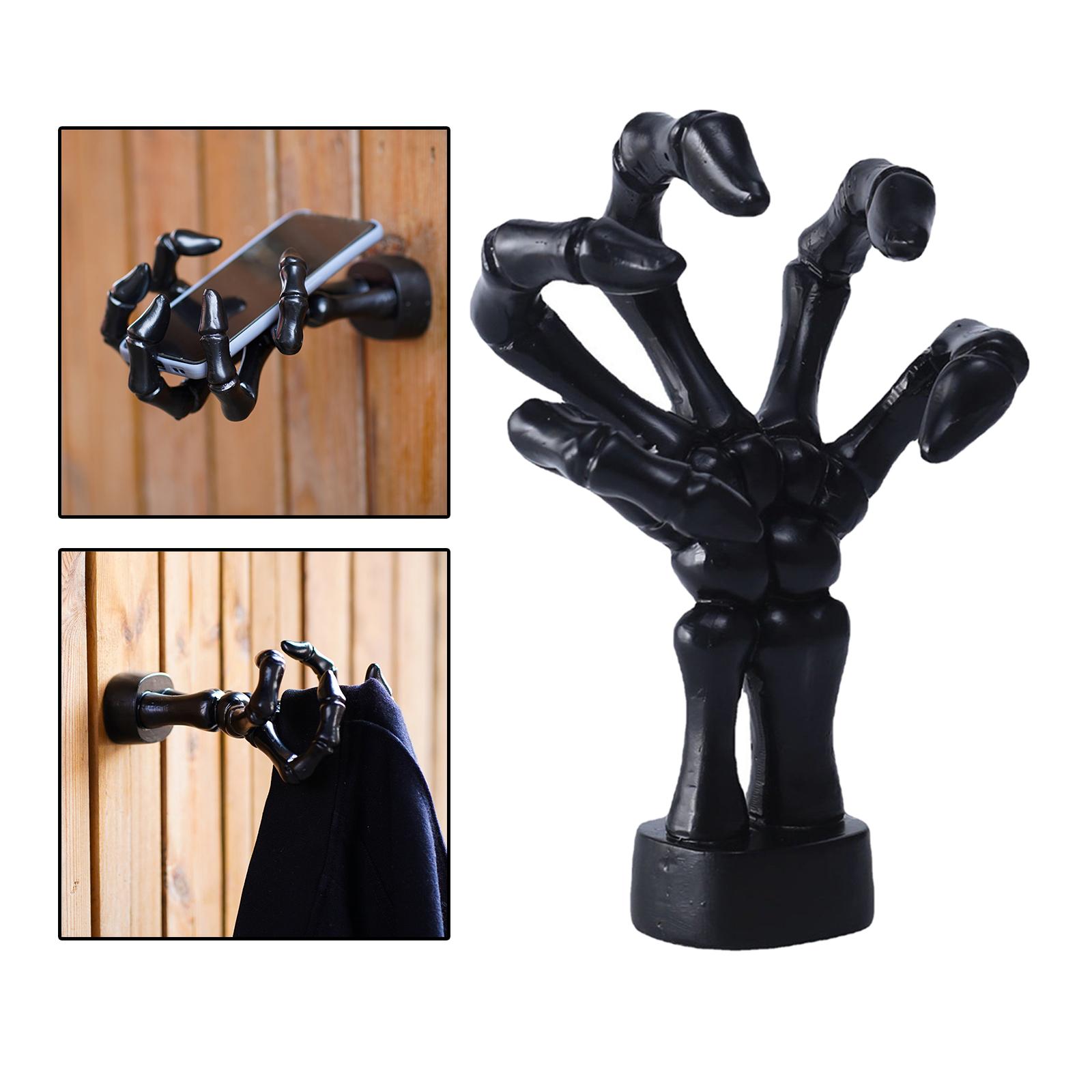 Ghost Hand Decorative Coat Hook Easy to Install Self Adhesive for Coat Scarf