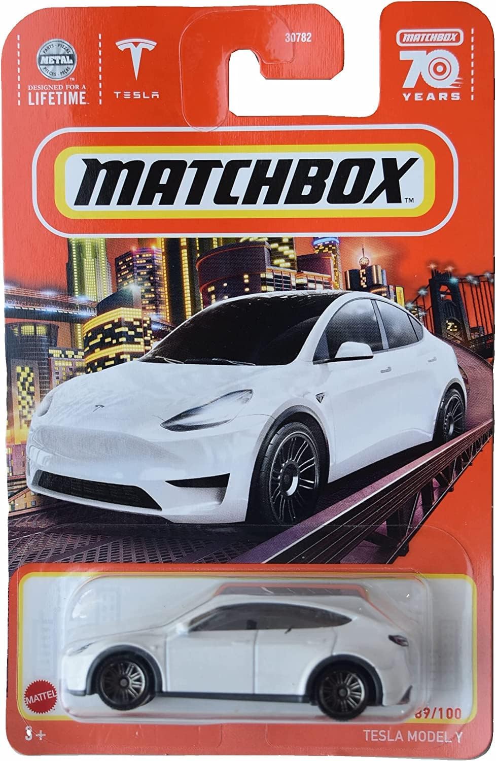 Оригинальный Mattel Matchbox Tesla модель Y автомобиля 1/64 литый под  давлением сплав красный 18/100 белый 89/100 автомобиль игрушки для  мальчиков коллекция подарок для детей | AliExpress