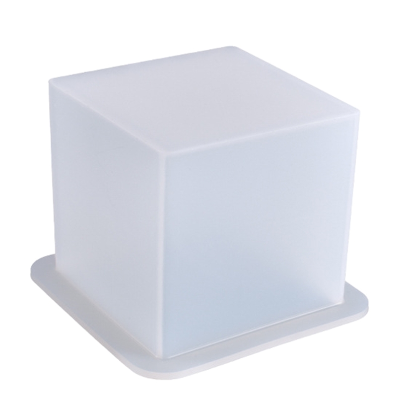 R3MC Cube Specimen Tabletop Ornaments Epoxy Resin Mold Handmade Home Decoration Silicone Mould DIY Crafts Candle Plaster Mold