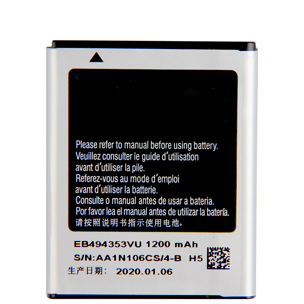 Substituição eb494353vu bateria, para samsung s5330, s5232,