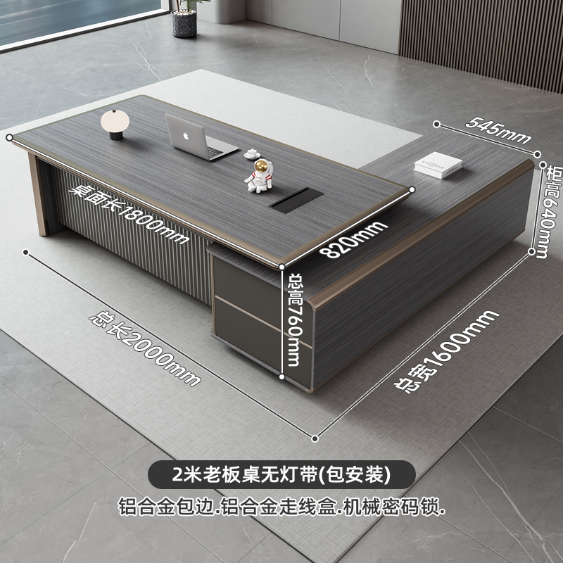 Description Picture 5 of itemReception Computer Desk Standing Corner Meeting Executive Office Desk Organizers Storage Mesa Escritorio Office Desk Accessories